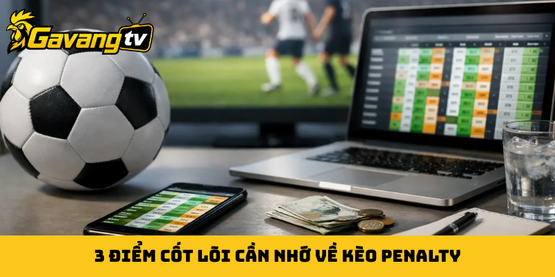 3 điểm cốt lõi cần nhớ về kèo penalty