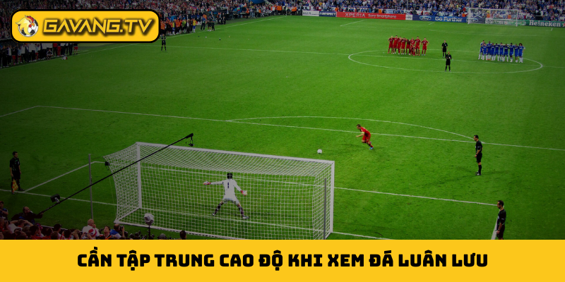 Cần tập trung cao độ khi xem đá luân lưu